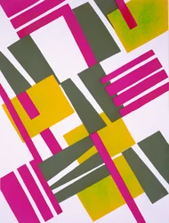 Tervezés a „Nouvelles Compositions Decoratives” cégtől, 1920-as évek vége (pochoir print)